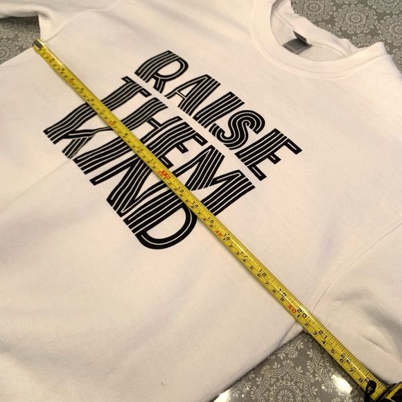 Graphic sweatshirt white and black - Picture 2 of 4